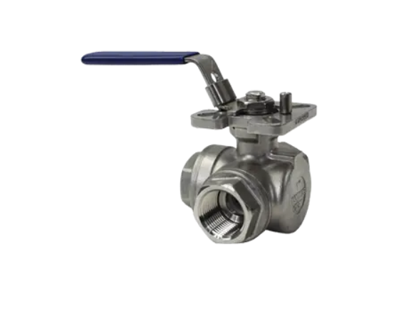 B07L/T 3-Way Stainless Steel Ball Valve