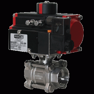 3-Piece Socket Weld Stainless Steel Ball Valve
