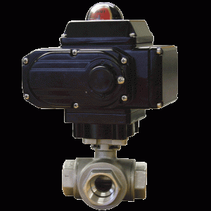 3-Way NPT Stainless Steel Ball Valve