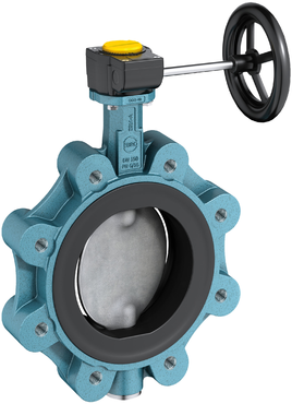 Resilient Seated Butterfly Valve for End of Line