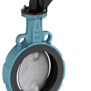 Resilient Seated Butterfly Valve Wafer with Thermometer