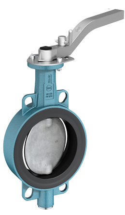 Light Weight Aluminum Resilient Seated Butterfly Valve
