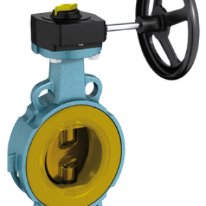 Resilient Seated Butterfly Valve for Abrasive Media