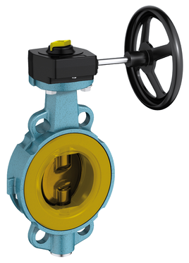 Resilient Seated Butterfly Valve for Abrasive Media