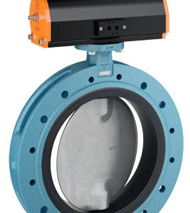 Resilient Seated Double Flanged Valve for Semi-Corrosive Media