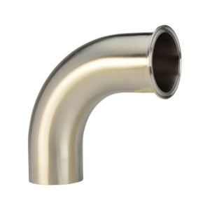 Polished 90° Clamp By Weld Elbow