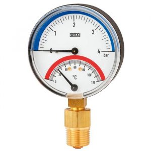 Pressure and Temperature Thermomanometer