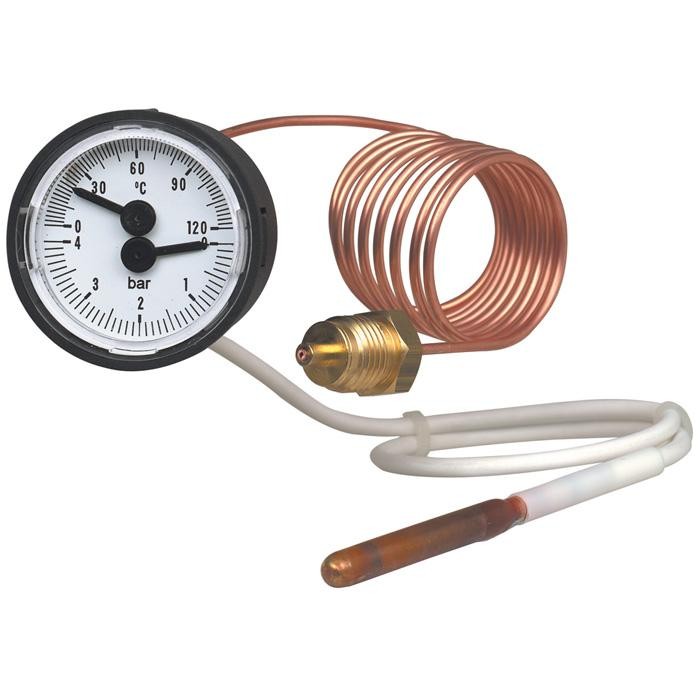 MFT Pressure and Temperature Thermomanometer