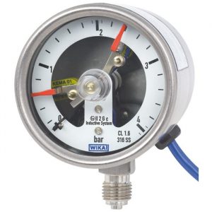PGS23.063 Bourdon Tube Pressure Gauge with Switch Contacts