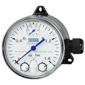 DPGS40 Differential Pressure Gauge with Micro Switches