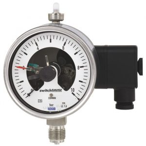 PGS23.100 PGS23.160 Bourdon Tube Pressure Gauge with Switch Contacts