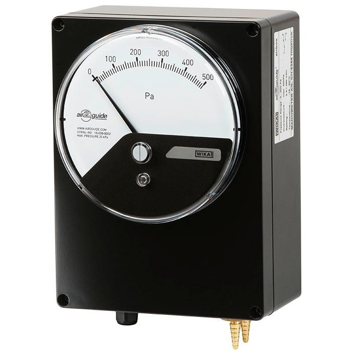 A2G-90 Differential Pressure Gauge with Pressure Switch