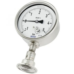 DSS22P Pressure Gauge in Hygienic Design with Mounted Diaphragm Seal