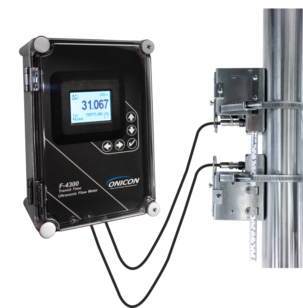 ClampOn Ultrasonic Flow Meter & Thermal Energy Measurement