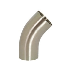 Polished 45° Elbow with Tangents
