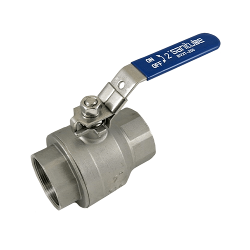 Two Piece Threaded Ball Valve