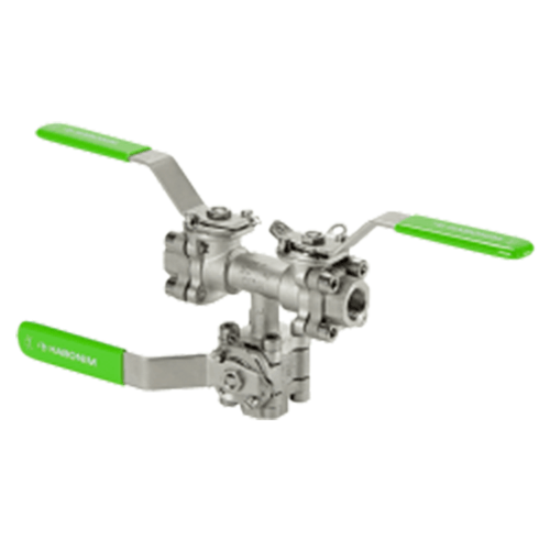 47DS Double Block and Bleed Floating Ball Valve