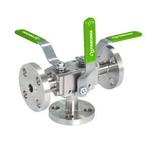 74DS Double Block and Bleed Floating Ball Valve