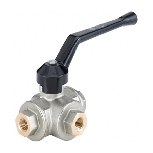 TKU003 3-Way Ball Valve with T-Bore